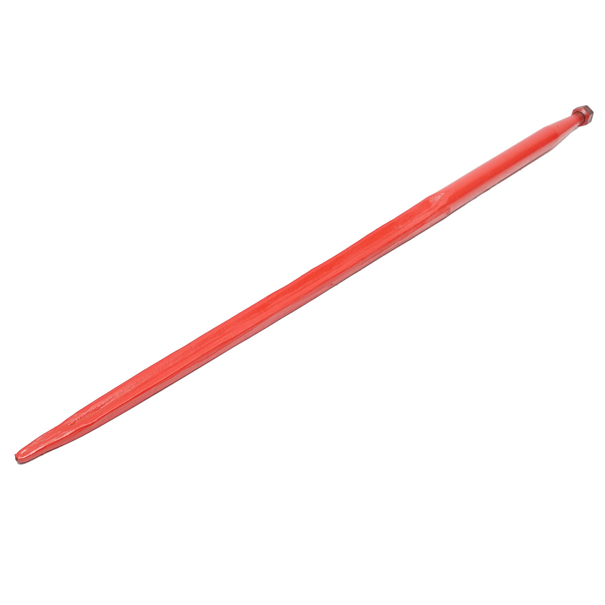 Egyenes tüske bálafogó villához, 1100 mm hosszú, M22x37 mm menet