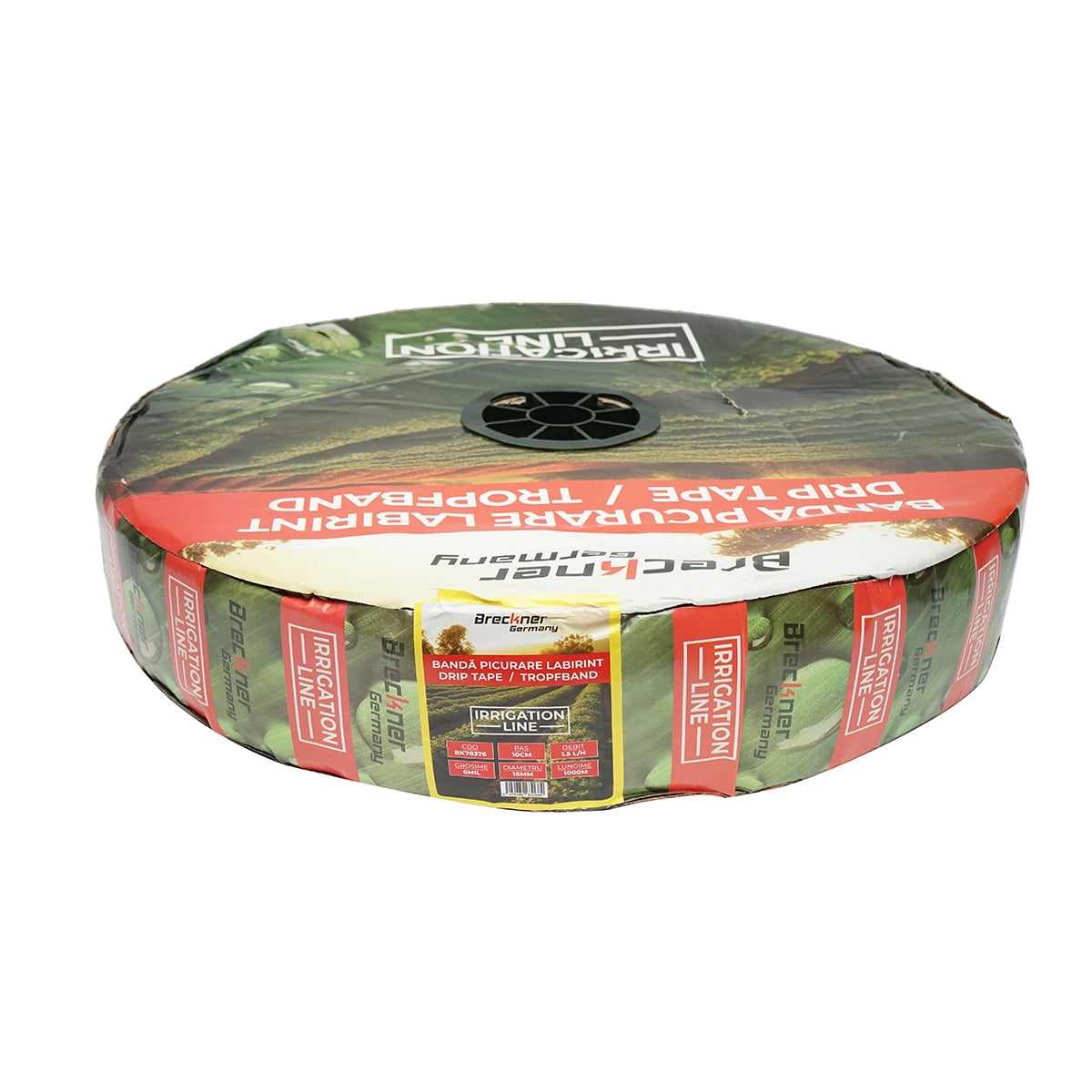 Csepegtető szalag tekercs 1000M 1,5L/H, 16 mm 10cm lépésköz Breckner Germany