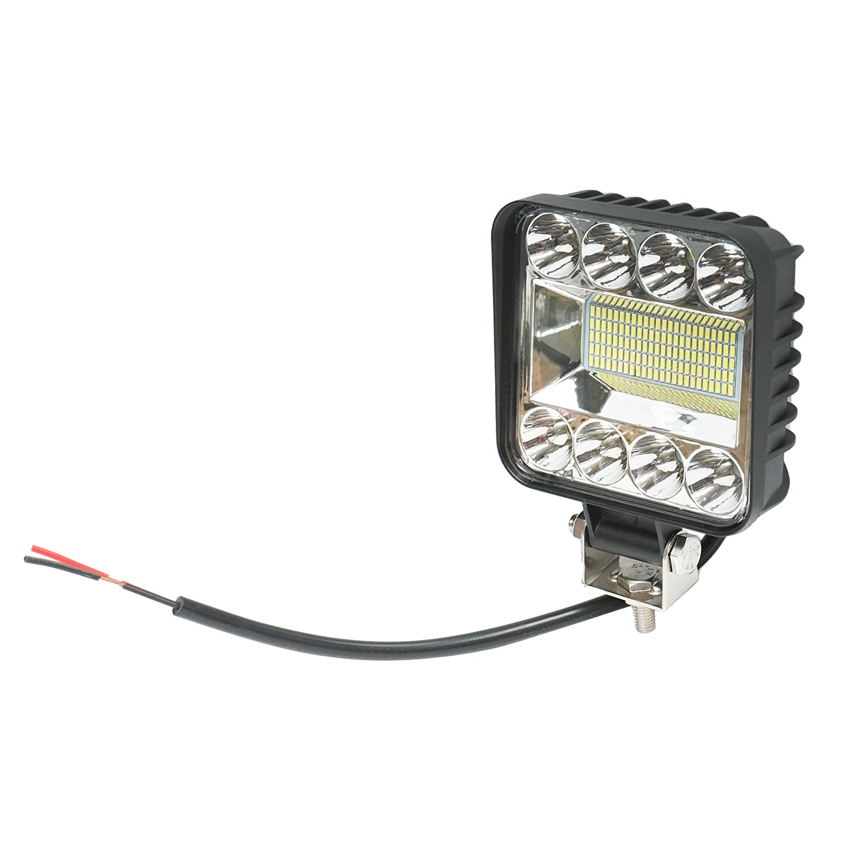 LED munkalámpa, 128 LED, 9–80V, 6500K, 103×48×103 mm, IP67, Breckner Germany