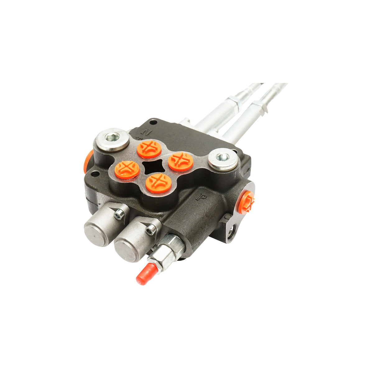 HIDRAULIKUS ELOSZTÓSZELEP P80 315 BAR 2 KÖRÖS JOYSTICKKAL, KÁBEL 1,5M 80L/MIN