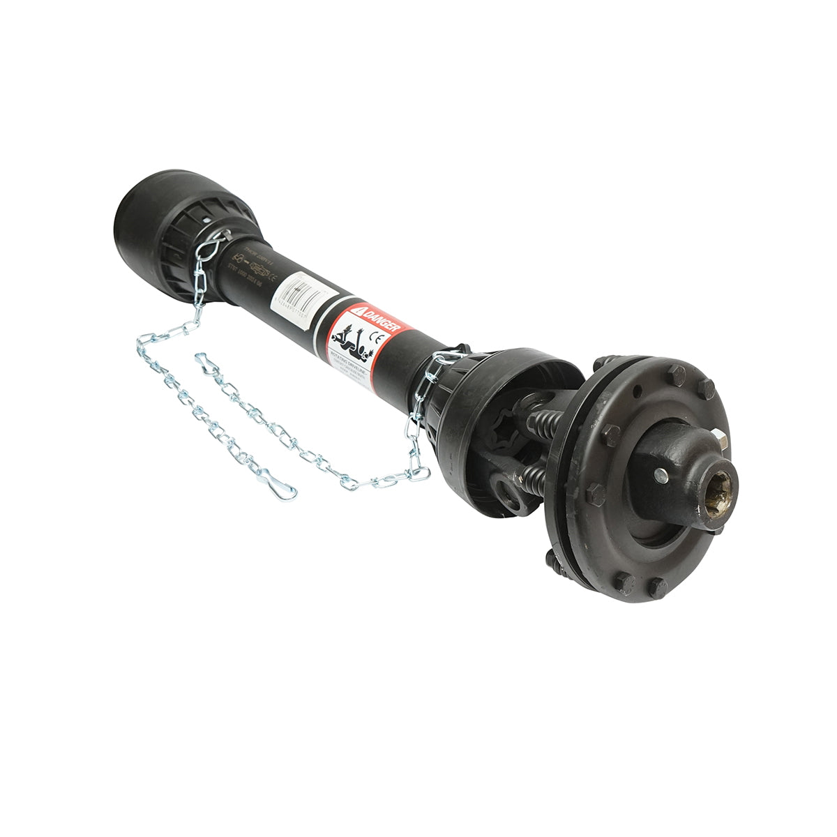 Kardántengely 1000 mm, S7 T7, kéttárcsás kuplunggal, kereszt 30,2x106,5 mm, csillag alakú csővel, 1 3/8" Z=6, rotációs kapához