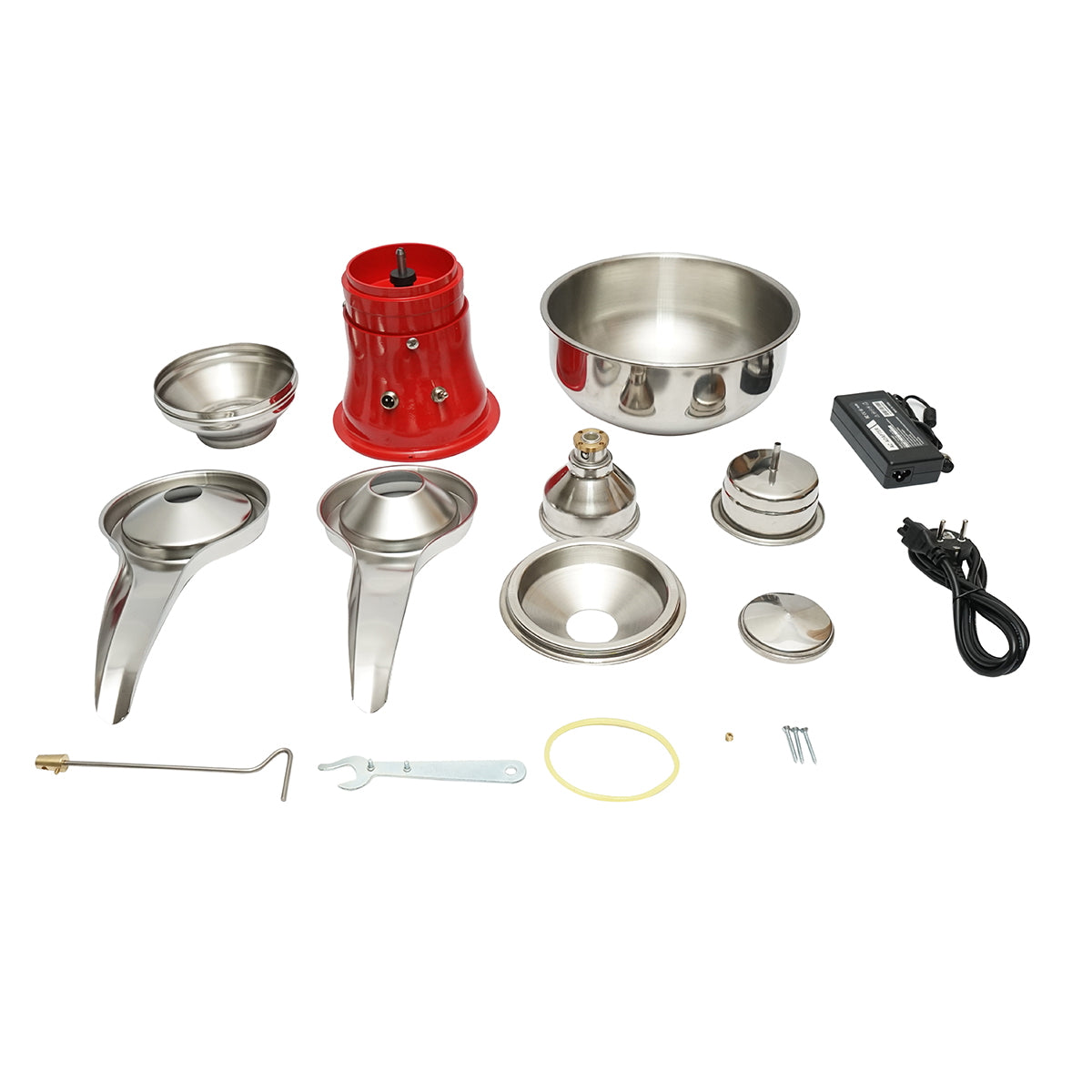 Automata tejszínleválasztó, 30 W, 220 V, 5 literes rozsdamentes acél tartállyal, kapacitás 50 l/óra