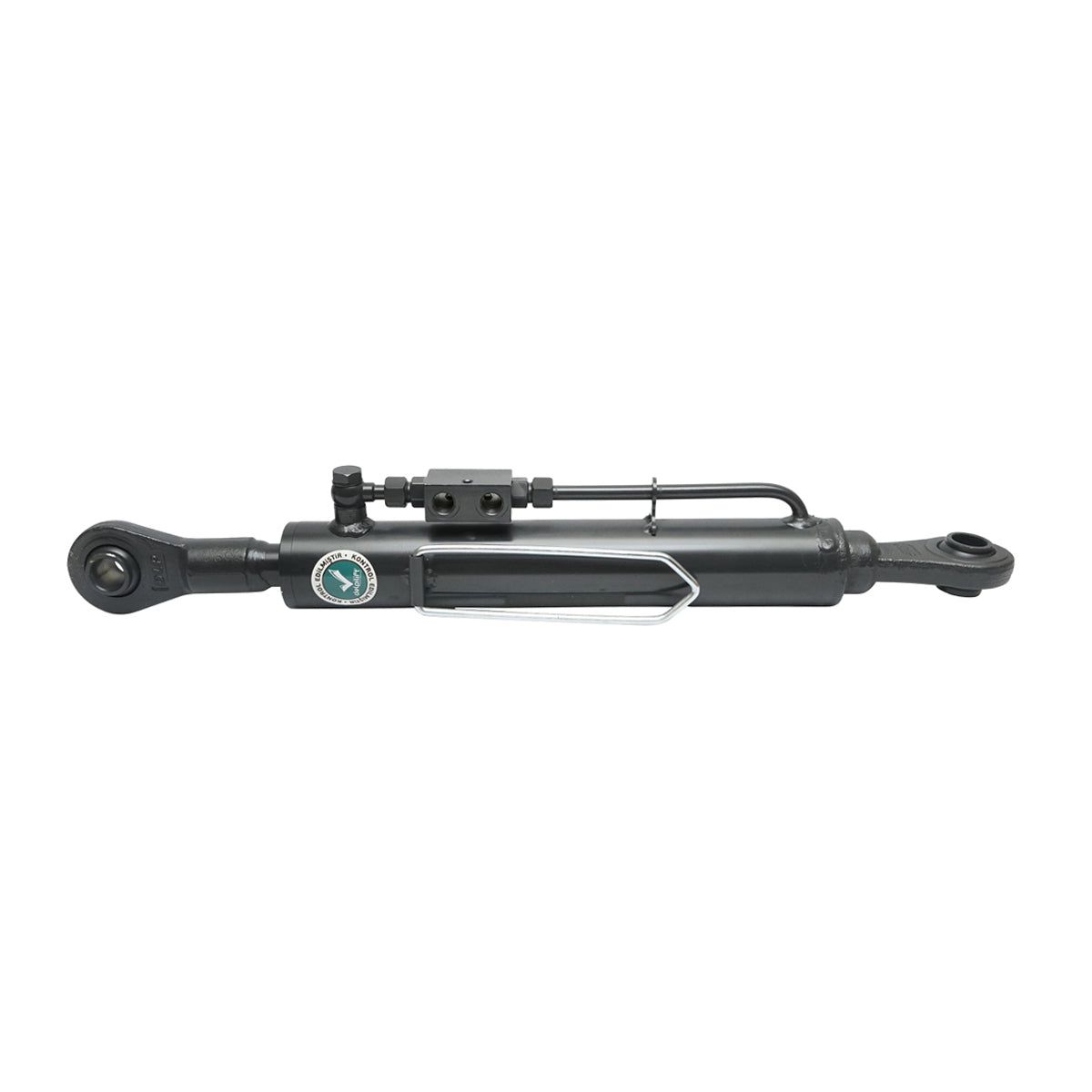 Hidraulikus központi vonórúd, 2-2 kategória, 700 mm zárt, gömbcsukló 26 mm, Breckner Germany