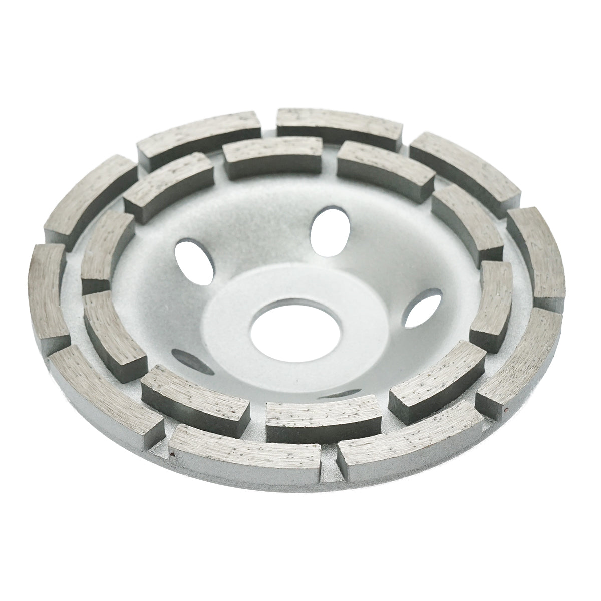 GYÉMÁNTOZOTT SZEGMENTÁLT CSISZOLÓKORONG BETON GRÁNIT MÁRVÁNY CSISZOLÁSÁRA 125 MM