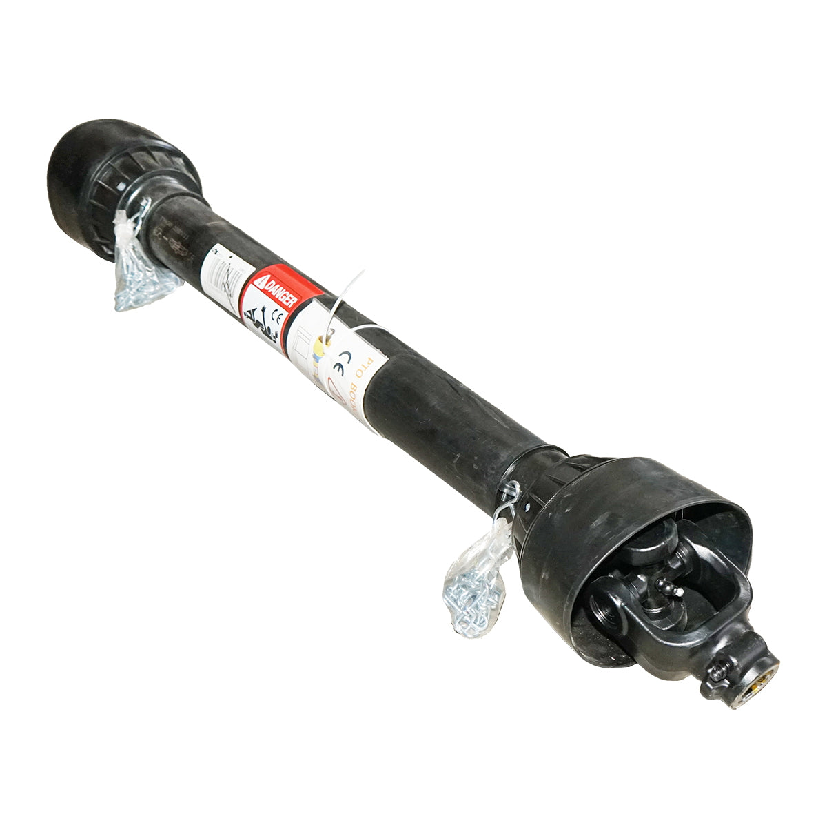 Kardántengely 1200 mm, T6, kereszt 30,2x92 mm, háromszög alakú csővel, 1 3/8" Z=6