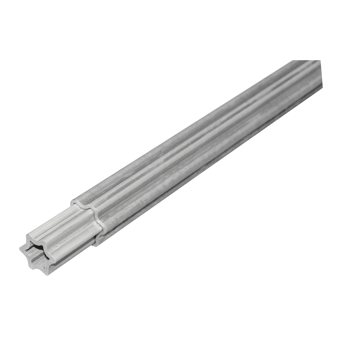 Kardáncső csillag profil T2 széria, külső 57/61 mm, belső 47/51 mm, hossz 1 m