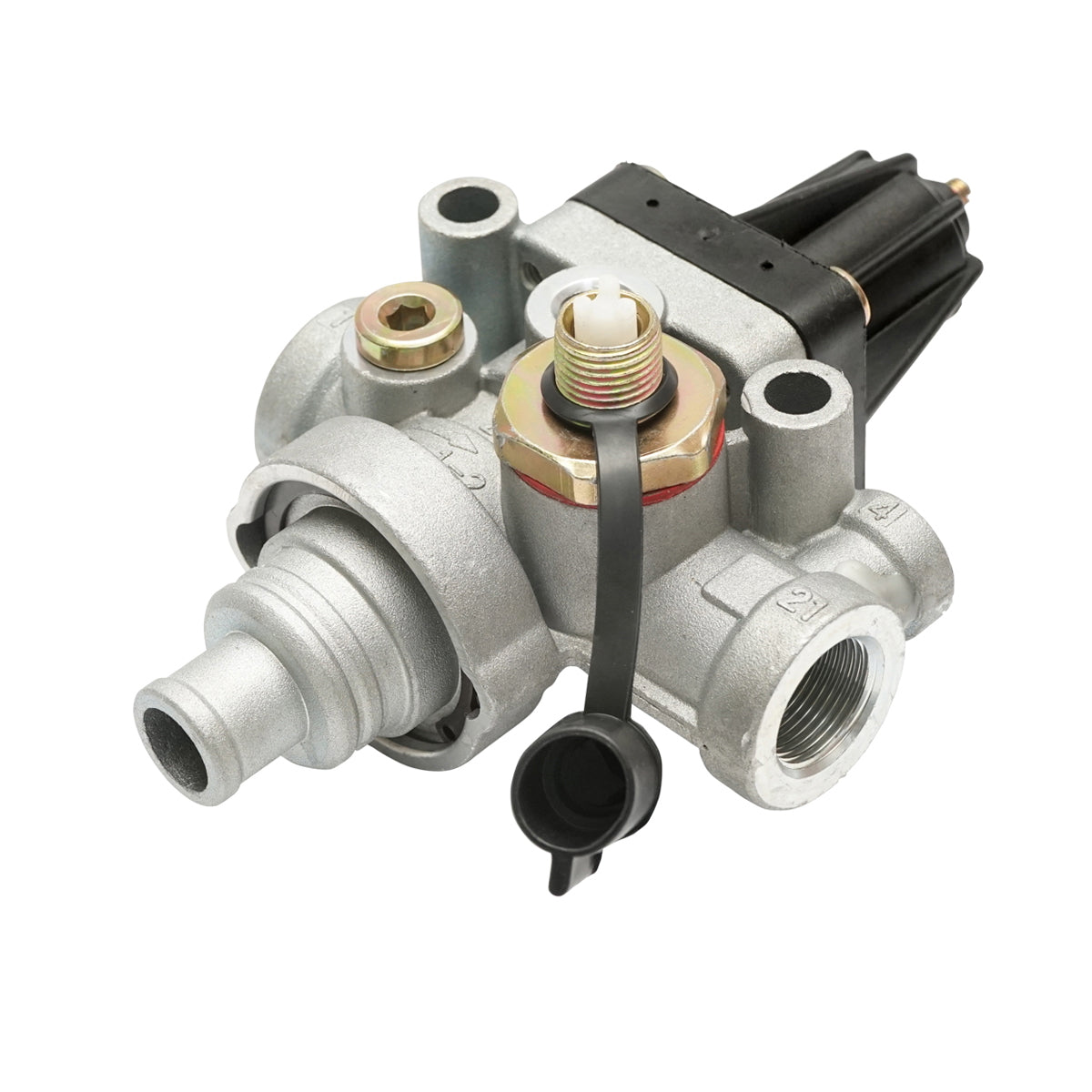 Kompresszor nyomásszabályzó szelep DAF, Iveco, MAN, Mercedes típusokhoz, OEM: 9753034740, 0075038, 84521016017, 110273201, A0024315206, Breckner Germany