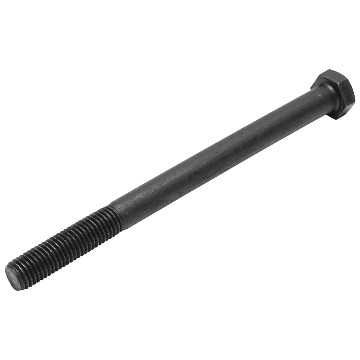 10 db-os készlet fekete hatlapfejű csavar DIN 931 M18x240 mm G10.9