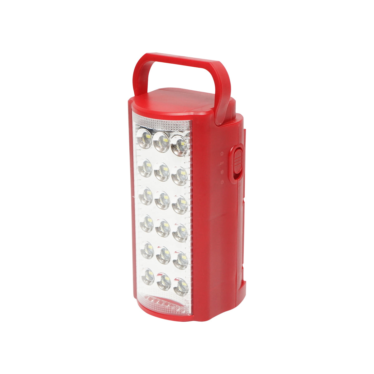 LED munkalámpa / hordozható lámpa, 6V 4Ah akkumulátorral, USB csatlakozással, 100x95x200 mm, lámpás típus