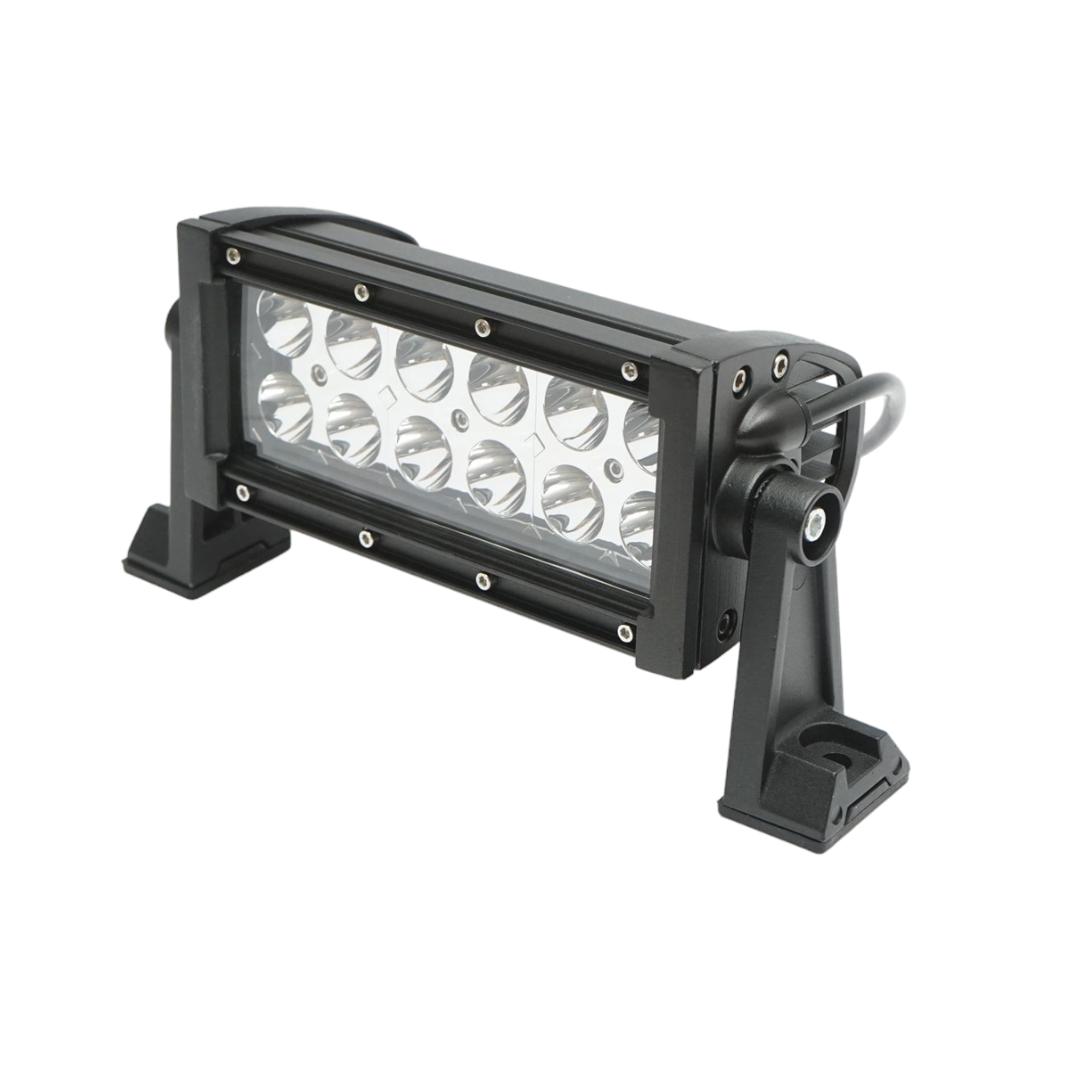 LED fényhíd, rúd típus, 12 LED-del, 9–60V, 36W, 6000K, Breckner Germany