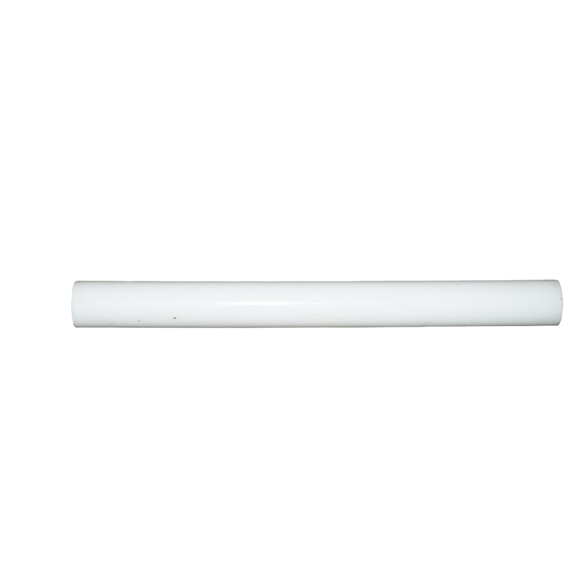 Teflon (PTFE), politetrafluoretilén fehér rúd, 100x1000mm, 18.50 kg