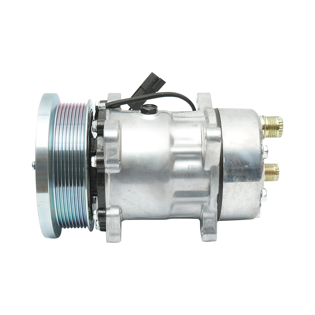 Klímakompresszor (A/C) Fiat, Ford, New Holland gépekhez, OEM kód: 9824775, Breckner Germany