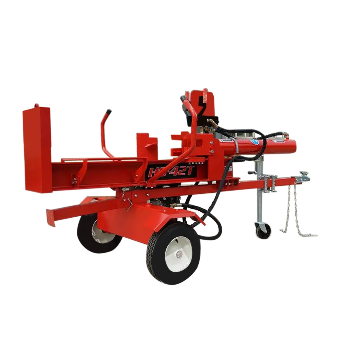 Fahasító vízszintes/vertikális 37T, benzinmotor 7,2 LE, hidraulikaszivattyú 16GPM Breckner Germany