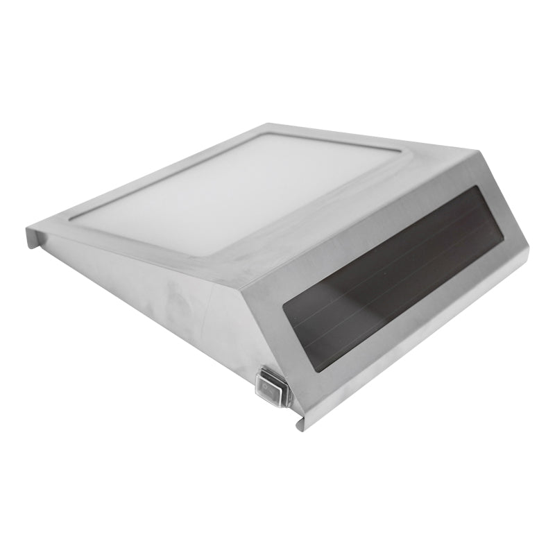 LED lámpa 0,18W, házszám kijelzéssel, 2V/80mA napelemmel és 1,2V/1200mAh akkumulátorral, Breckner Germany