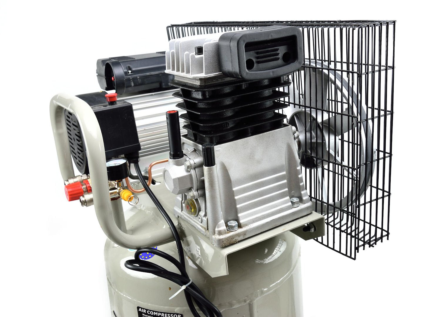 FÜGGŐLEGES KOMPRESSZOR 100L 390L/PERC 220V GEKO