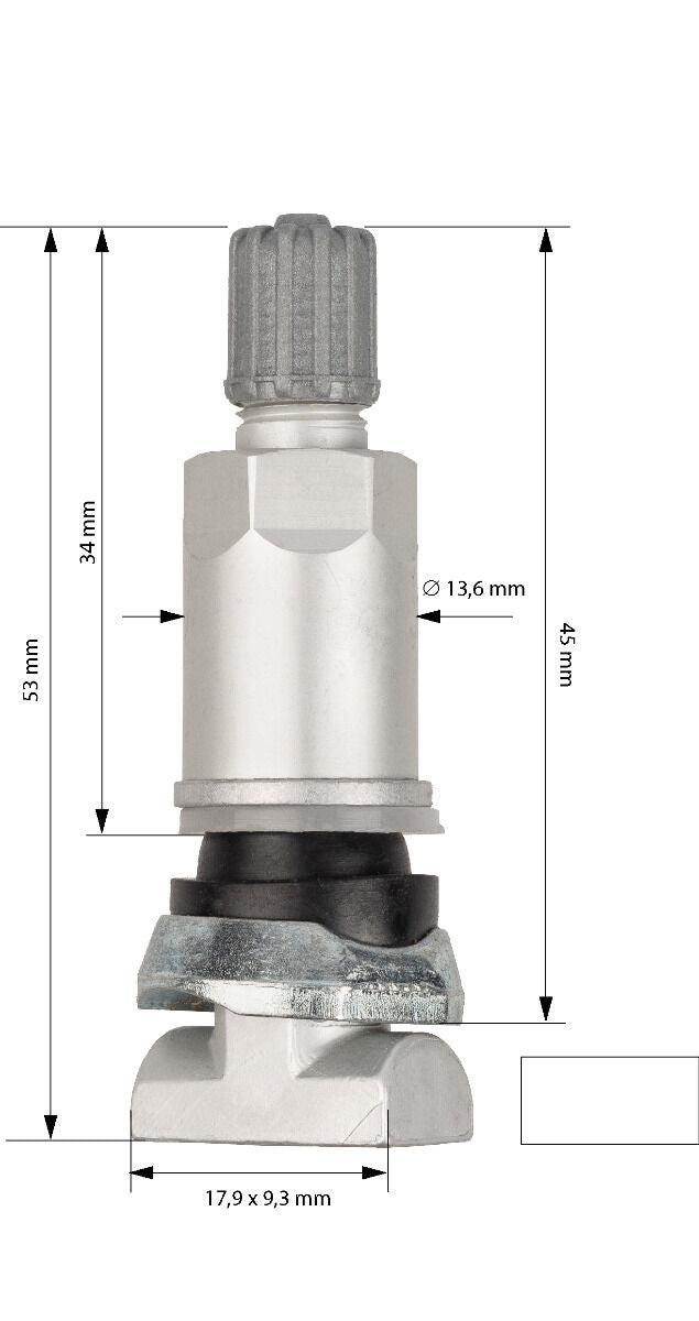 FÉM SZELEP TPMS 562-3912 ÉRZÉKELŐHÖZ