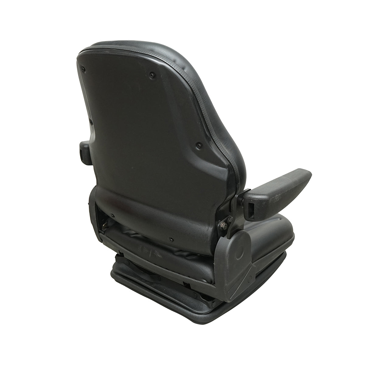 Univerzális ülés biztonsági övvel, kartámasszal és mechanikus felfüggesztéssel traktorhoz és ipari gépekhez, targoncához