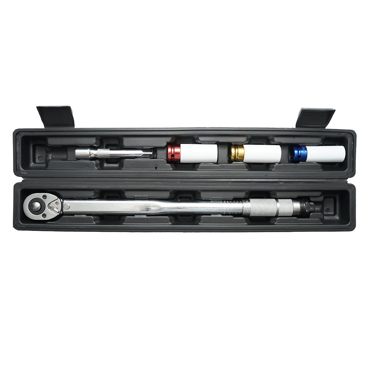 NYOMÓKULCSKÉSZLET 1/2 3 DUGÓKULCCSAL 17, 19, 21 MM NYOMATÉK 40-210 NM BRECKNER GERMANY