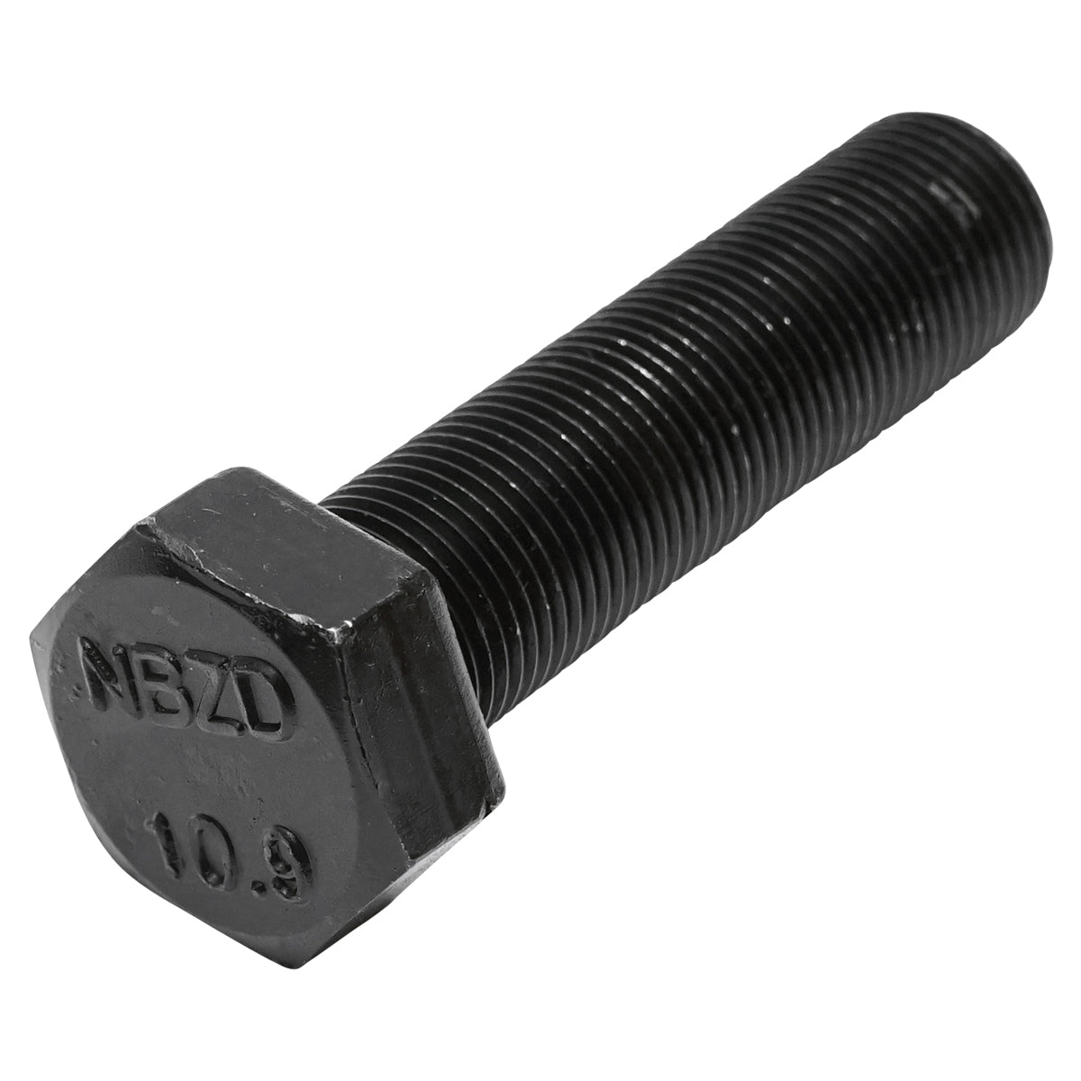 25 db-os készlet fekete hatlapfejű csavar DIN 961 M18x1.5x70 mm G10.9