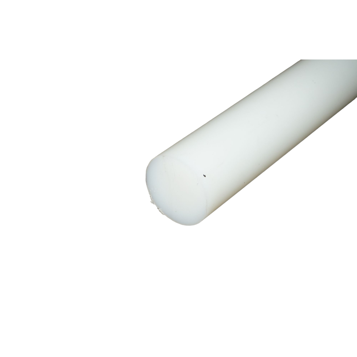 Poliamid, poli-oximetilén (POM) fehér rúd, Ø110x330mm, 4.86 kg