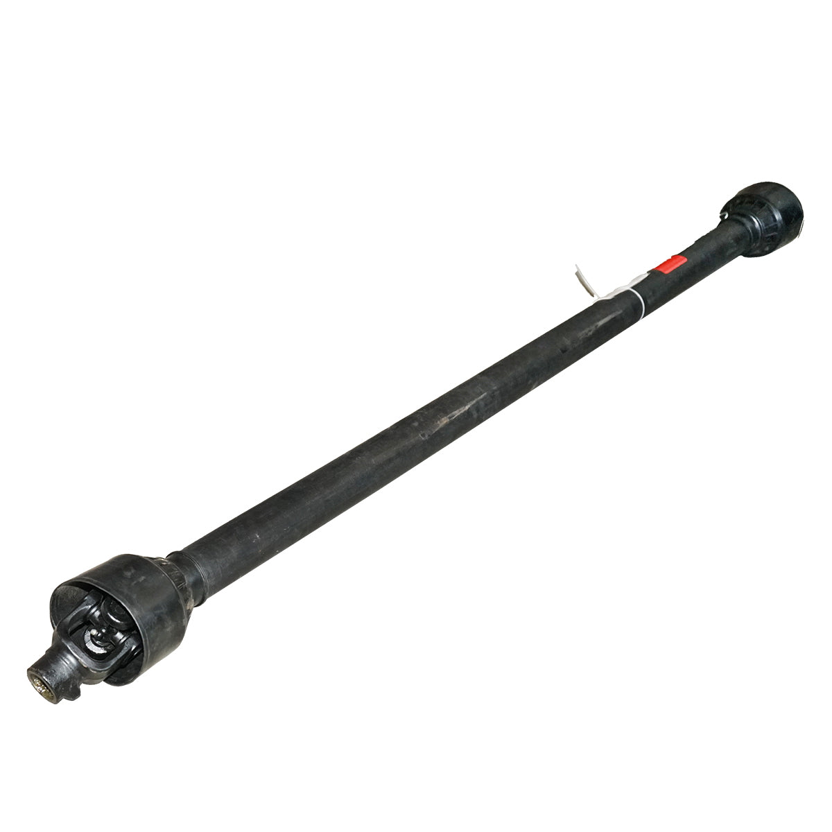 Kardántengely 2000 mm, T4, Z=6, kereszt 27x74,6 mm, háromszög alakú csővel