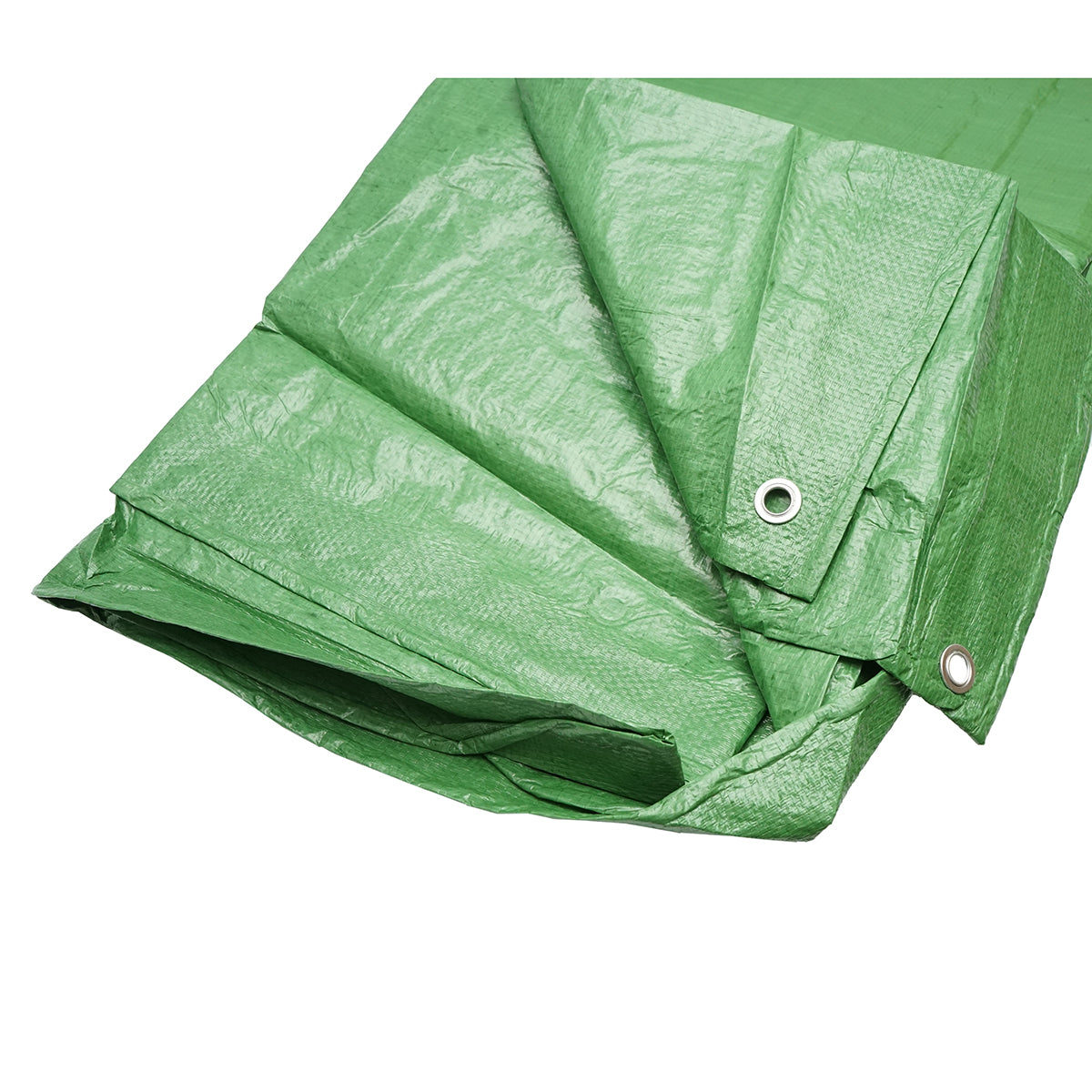 Zöld ponyva rögzítőszemekkel, 100g/m², 5x8 m, Breckner Germany