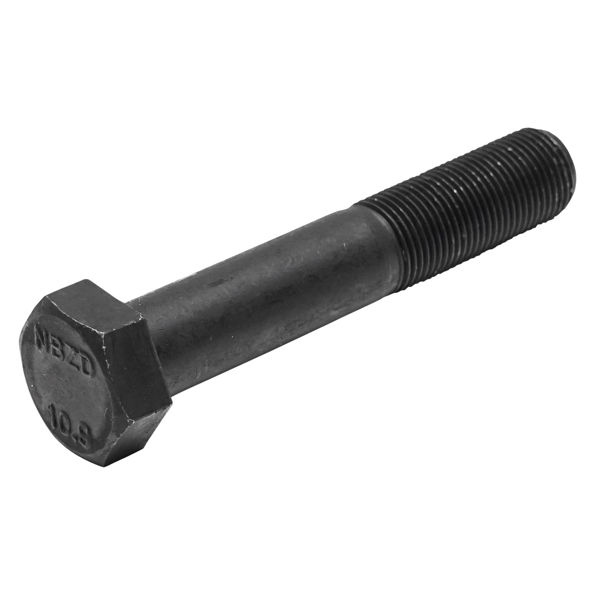 Fekete hatlapfejű csavar DIN 960 M18x1.5x100 G10.9, 25 db/csomag