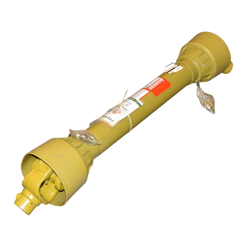 Kardántengely 1000 mm, T6, kereszt 30,2x92 mm, háromszög alakú csővel, 1 3/8" Z=6, rotációs kapához