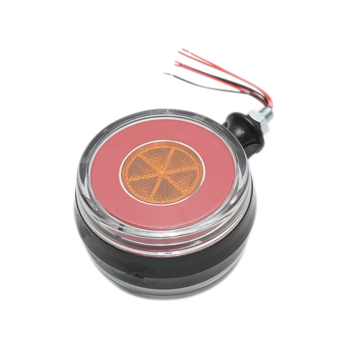 Tükörre szerelhető LED helyzetjelző lámpa, 12/24V, piros/fehér, FR0332RW, Breckner Germany