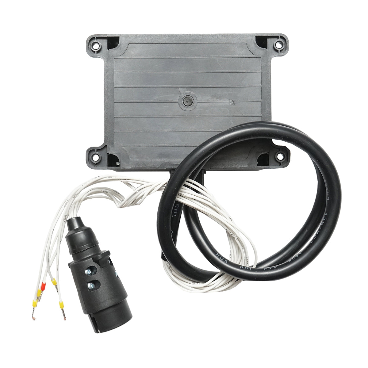 Vezeték nélküli távirányító Erdei traktor csörlőhöz, motorfordulatszám-szabályozó mechanizmussal a távirányítón, A modell, 12V rendszeren