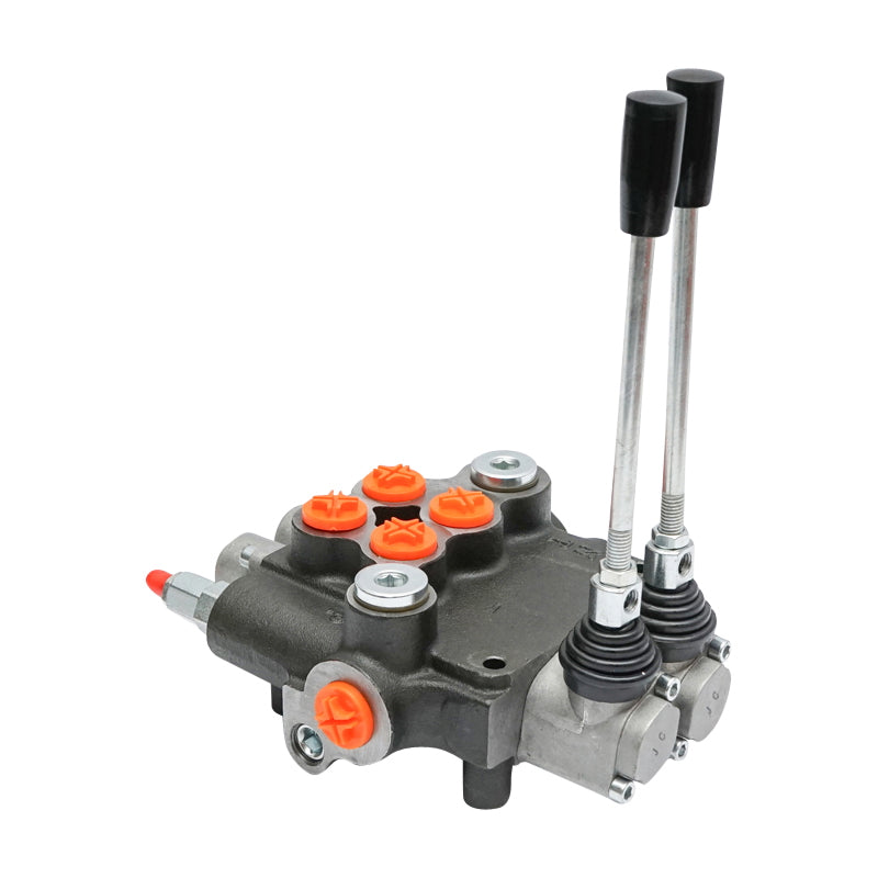 Hidraulikus osztómű 2 karral, M22x1.5 csatlakozással, 80 l/perc átfolyással Erdei traktorhoz Breckner Germany gyártmány