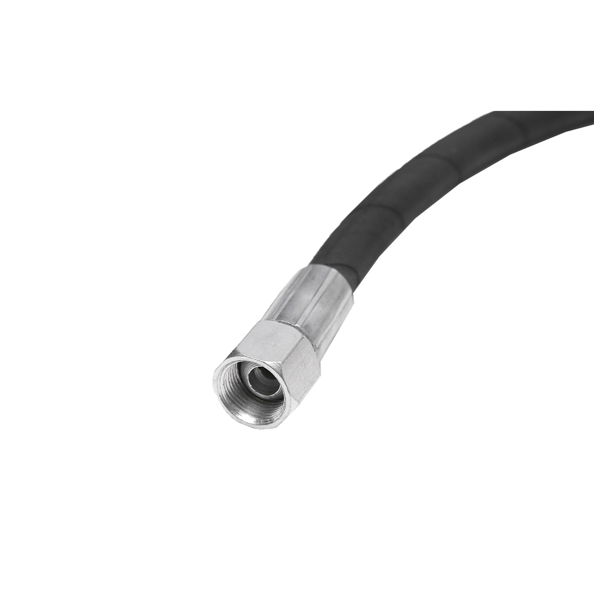 Magasnyomású tömlő 2SN DN10, hidraulikusan préselt csatlakozókkal, hossza 2000 mm, M20