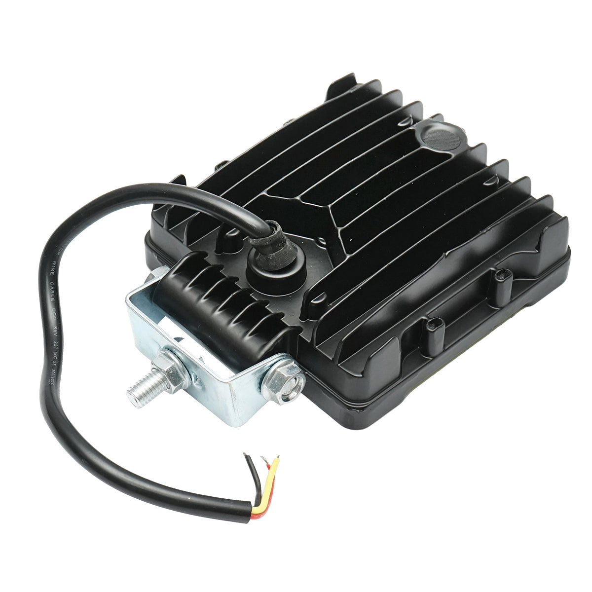 Reflektor, 16 LED, 10–30V, 20W, 106x106x35 mm, rögzítőkkel, Breckner Germany