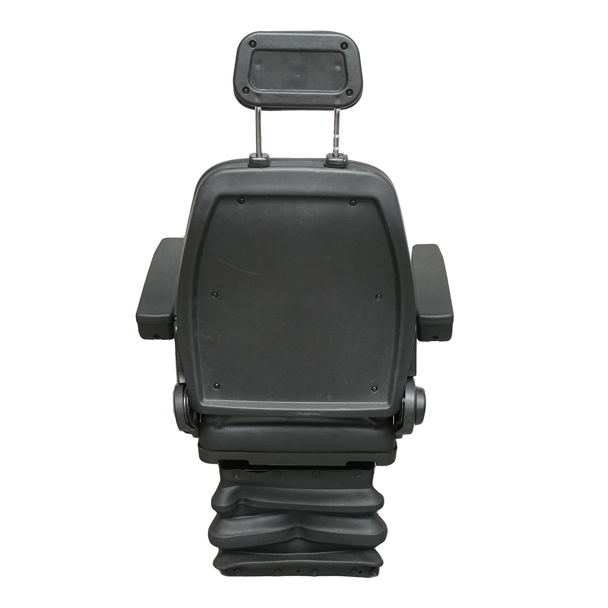 Univerzális állítható ülés magasság és súly szerint (40–120 kg), kartámasszal és 50–90°-ban dönthető háttámlával traktorhoz, mezőgazdasági, ipari gépekhez, targoncához