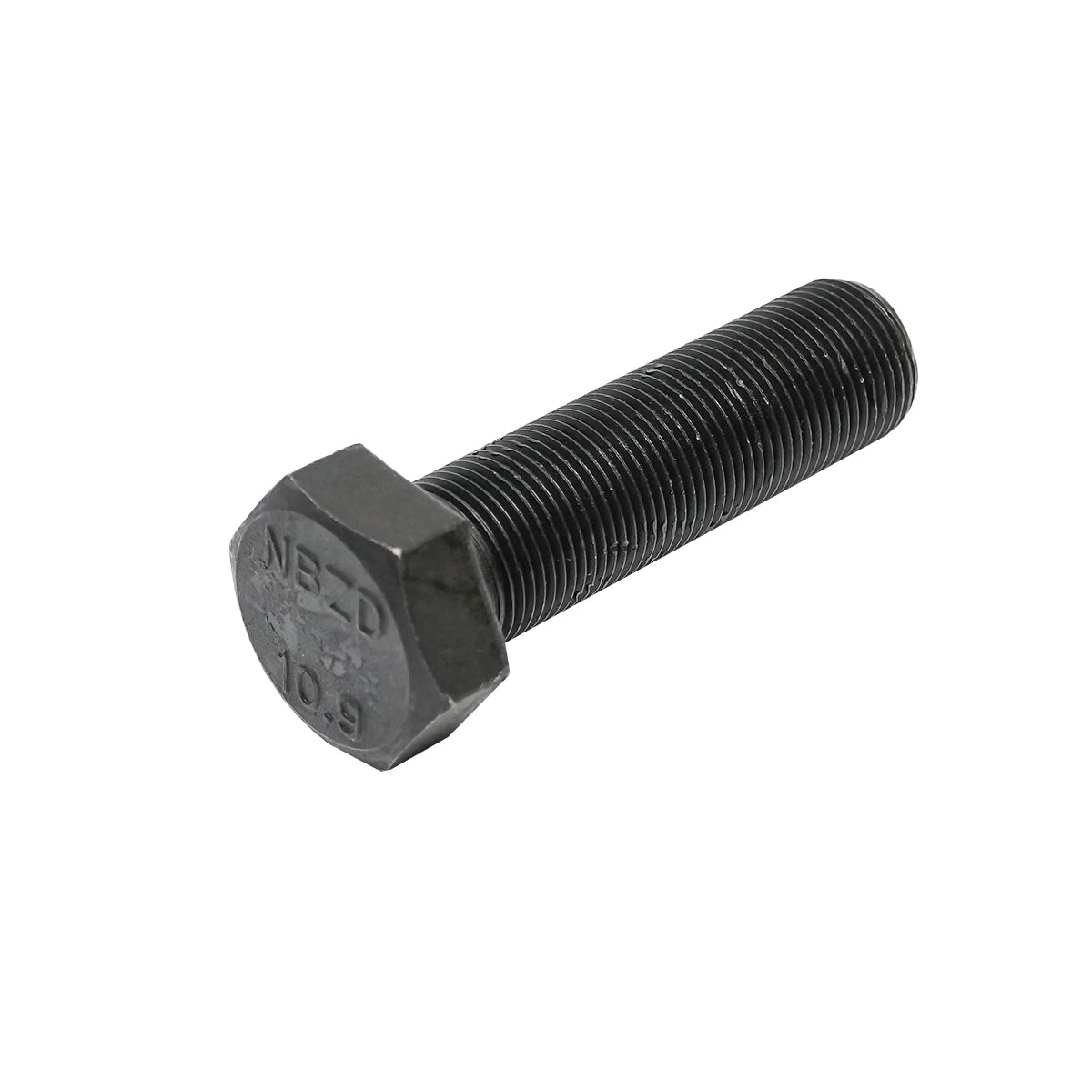 20 db-os készlet fekete hatlapfejű csavar DIN 961 M20x1.5x70 mm G10.9