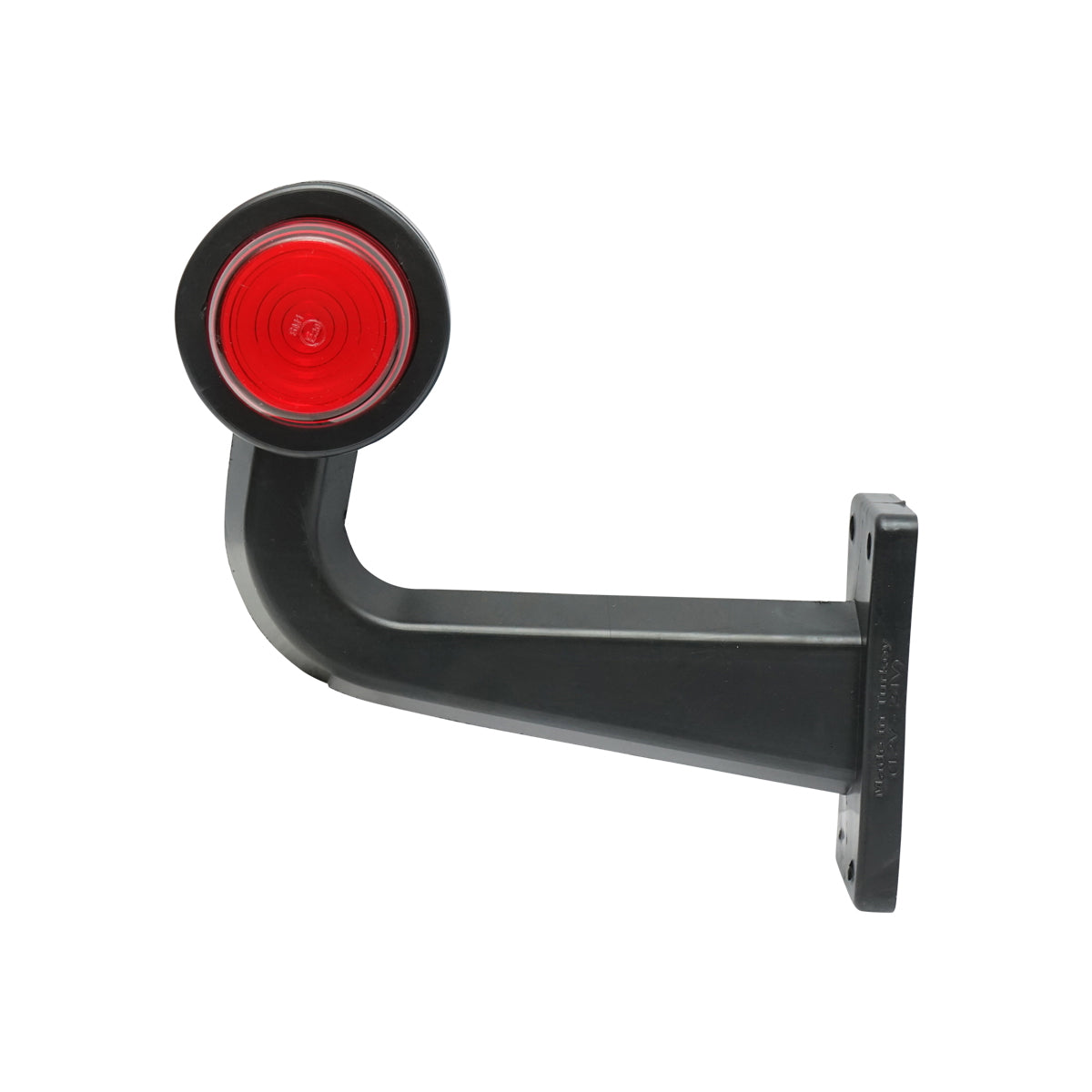 Oldalsó LED/NEON helyzetjelző lámpa szett, piros-fehér, 12–24V, Breckner Germany