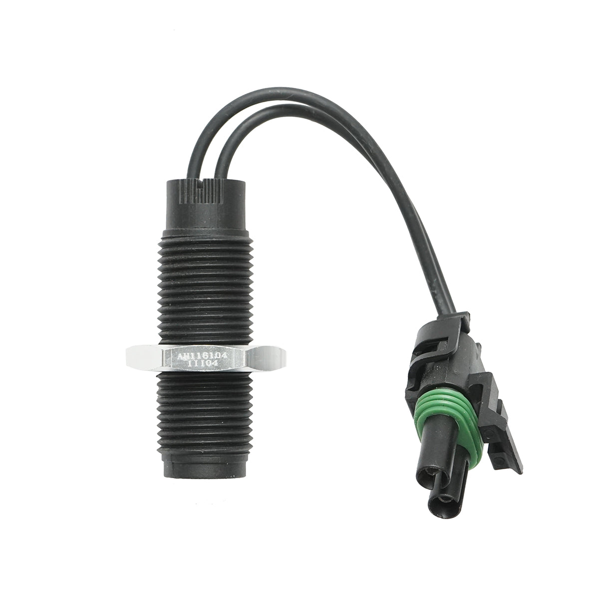 TLT érzékelő 2 pines csatlakozóval, 3/4-16 UNF menettel, John Deere-hez, OEM AH116104, 50712066