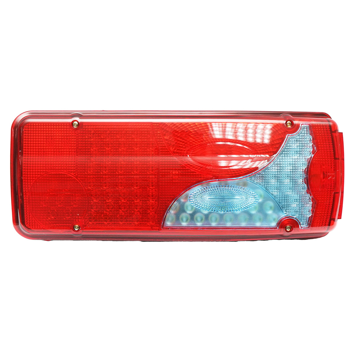 Teherautó hátsó lámpaszett, LED, 400x160 mm, 24V, Breckner Germany