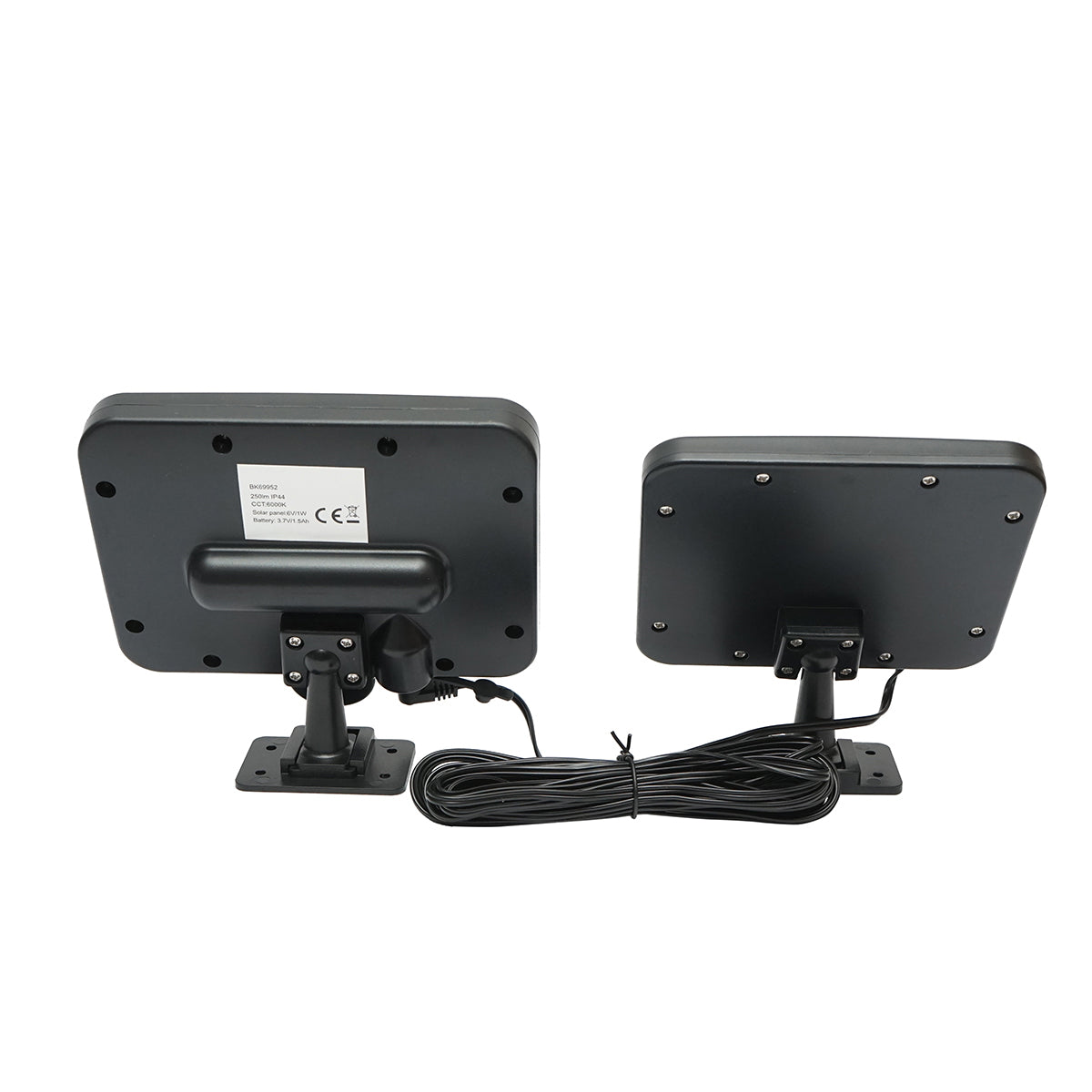 Napelemes LED lámpa 250 lm, 1W / 6V napelemmel, 1500 mAh akkumulátorral és mozgásérzékelővel, IP44, Breckner Germany