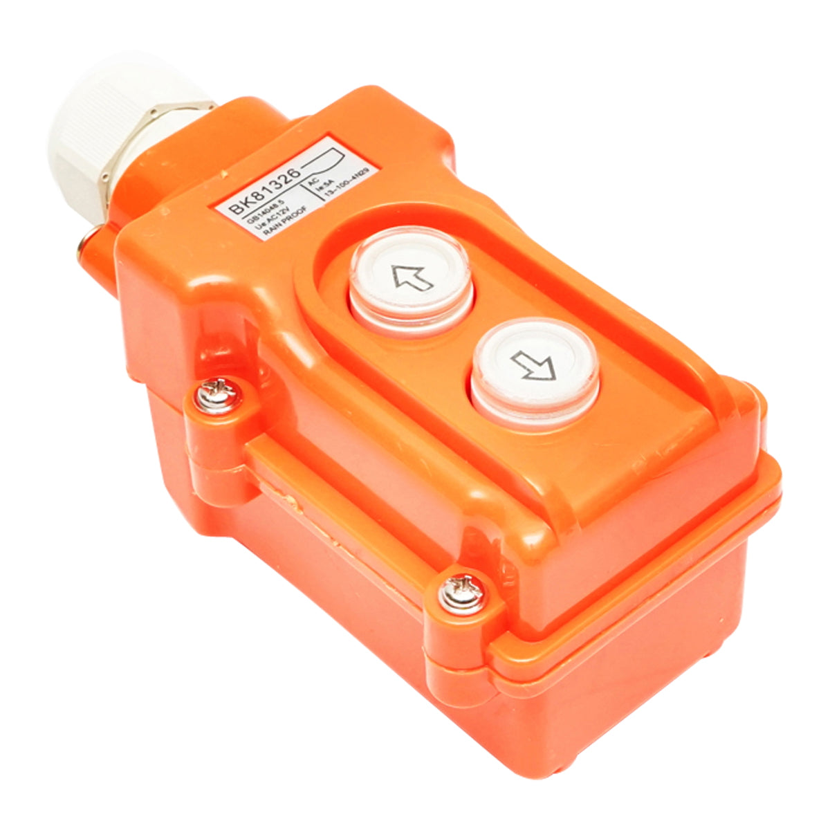 Ipari távirányító, 2 vezérléssel, 12V, Breckner Germany