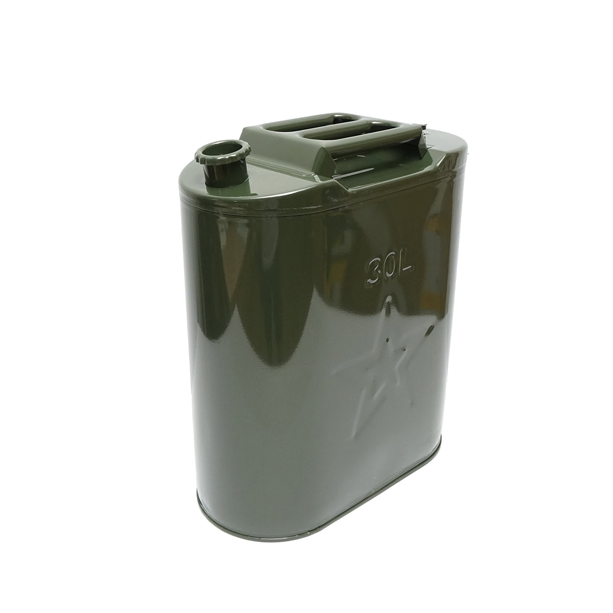 30 literes fém kanna, csavaros kupakkal