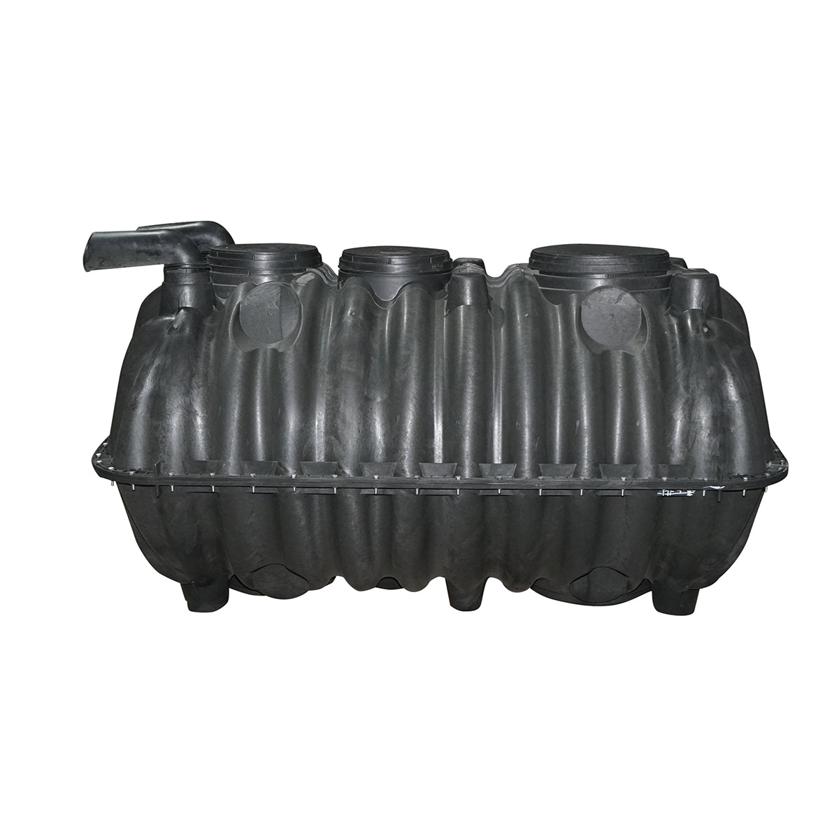 Szippantható szennyvíztartály 1500L, vízszintes, háromrekeszes, 1–6 fő részére