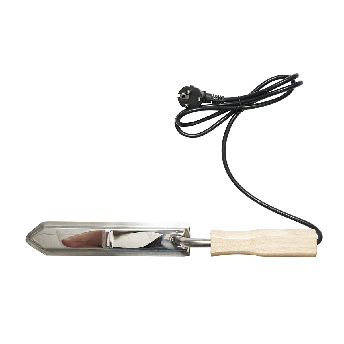 Elektromos fedelező kés rozsdamentes acélból, 250 mm