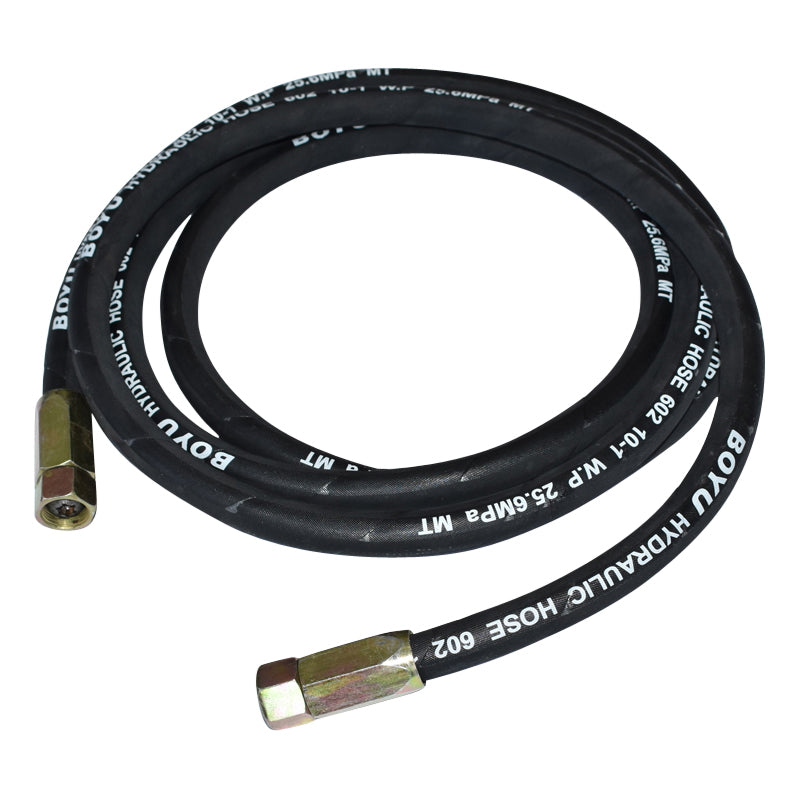 Magasnyomású tömlő, préselt menetes csatlakozókkal, hossza 3400 mm (M20×20 redukcióval)