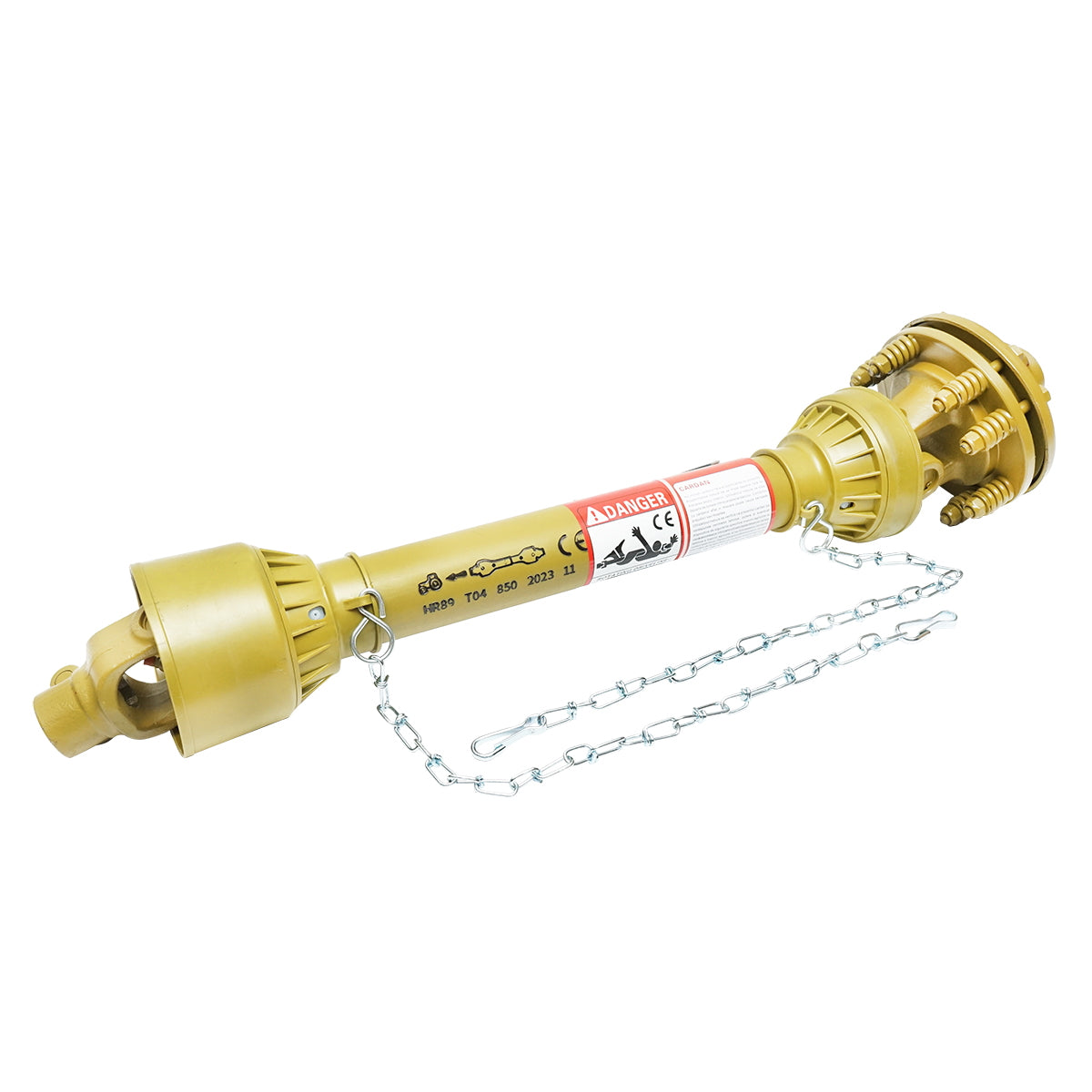 Kardántengely 850 mm, T4, kuplunggal, legalább 35 LE teljesítményű gépekhez