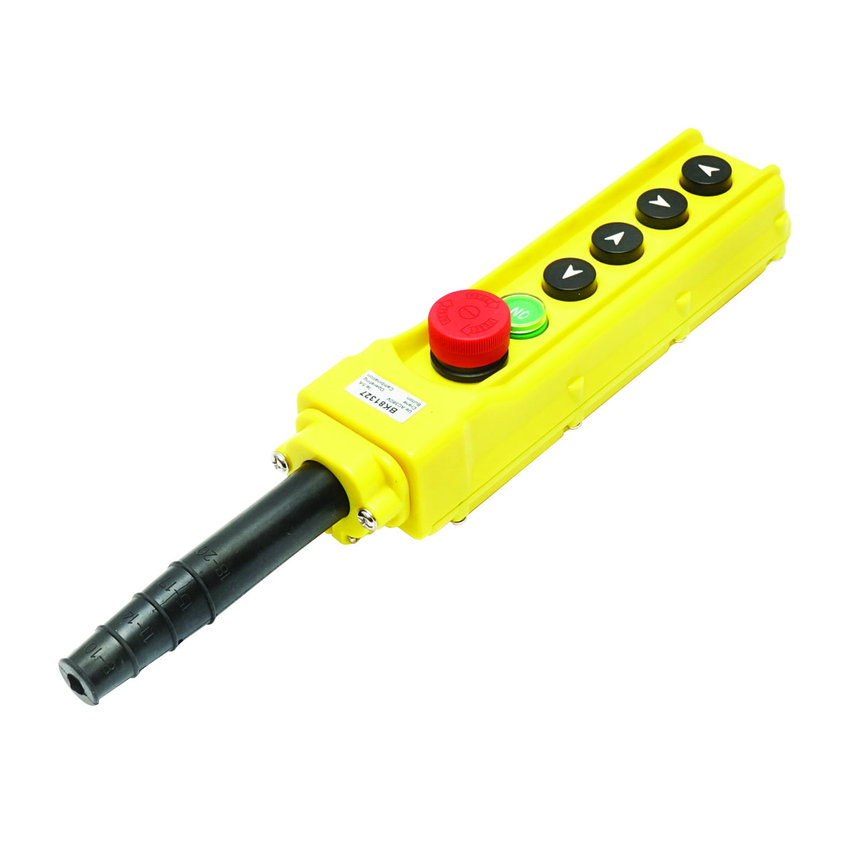 Ipari távirányító, 6 vezérléssel, 380V, Breckner Germany