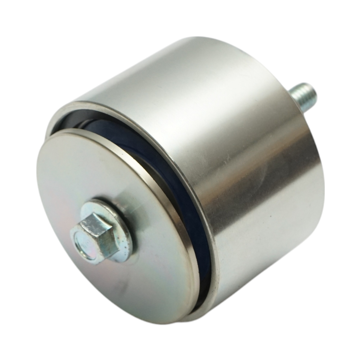 Szíjfeszítő görgő, 74 mm átmérő, M10 menet, New Holland, Case IH gépekhez, OEM kód: 87300114, 504088268