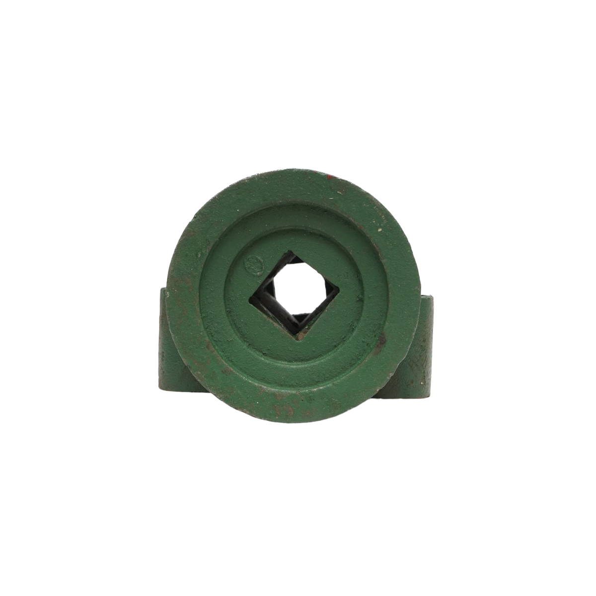 Csapágyház 32015 csapágyakkal és félporvédőkkel – 40 mm négyzet tengelyhez – furattávolság 155 mm