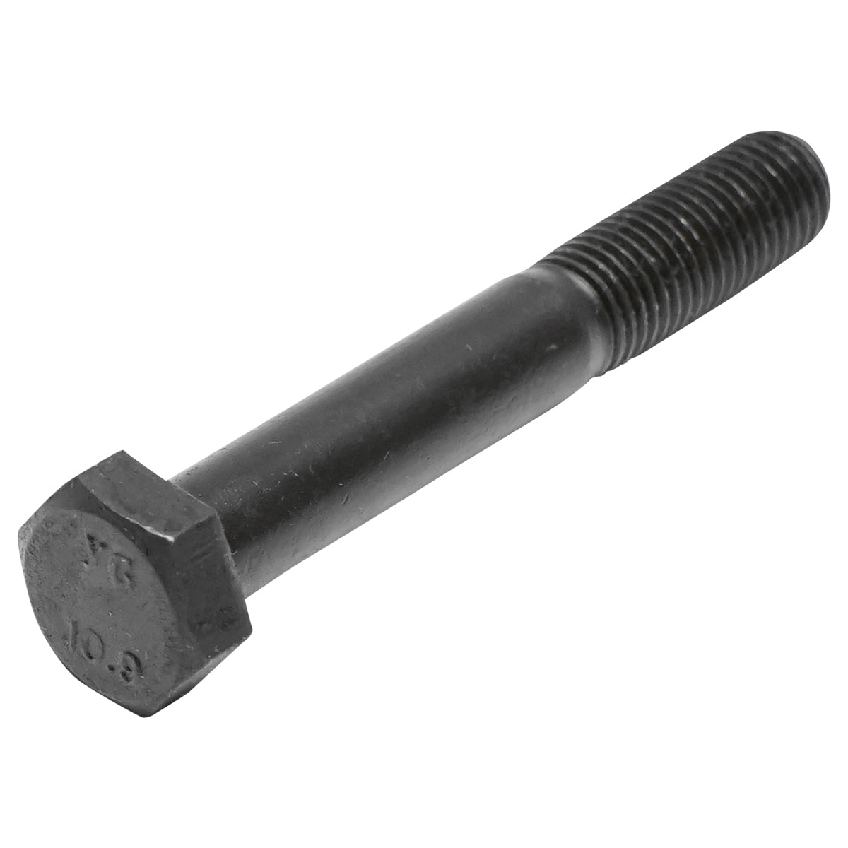 Fekete hatlapfejű csavar DIN 960 M10x1.25x70 G10.9, 100 db/csomag