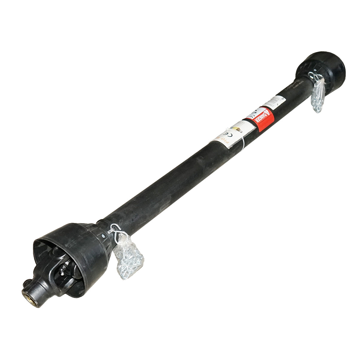 Kardántengely 1400 mm, T4, kereszt 27x74,6 mm, háromszög alakú csővel, 1 3/8" Z=6